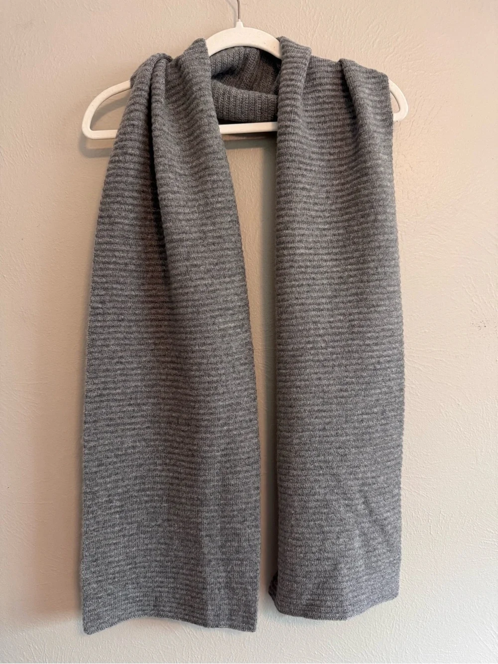 GoodMan Wool & Cashmere Ottoman Rib Scarf